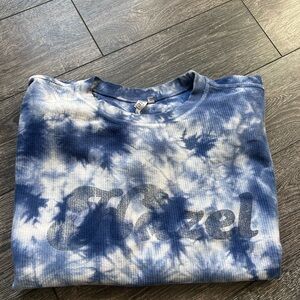 Blue Tie-Dye Sweatshirt
